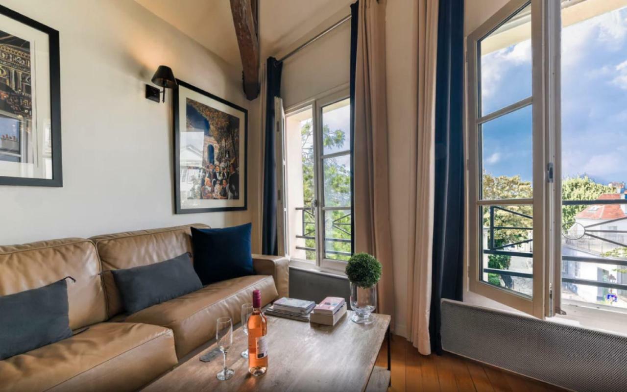 Luxurious Duplex - Top Of Montmartre Paris Eksteriør billede